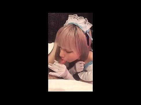 ❤️ Японский идол [mayuka], костюм французской горничной, часть 1, минет и дрочка с лосьоном ❤ Русское порно на нашем сайте ❤